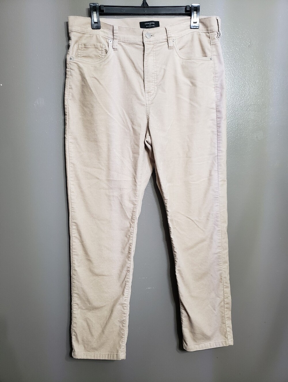 Banana Republic Factory Womens High Rise Slim Pants Soft Tan Size 31